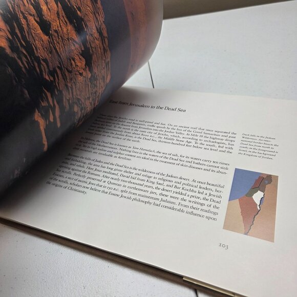 The Holy Land: Israel From The Air By Baron Wolman Hardcover 1989 Personalized I - Picture 4 of 7